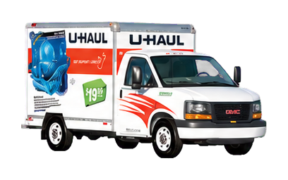10 ft U-Haul moving truck