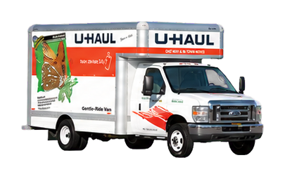 15 ft U-Haul moving truck