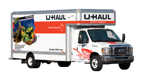20 ft U-Haul moving truck