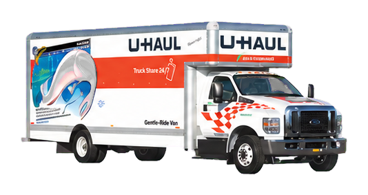 26 ft U-Haul moving truck