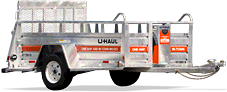 U-Haul 5×9 Utility Trailer w/ Ramp
