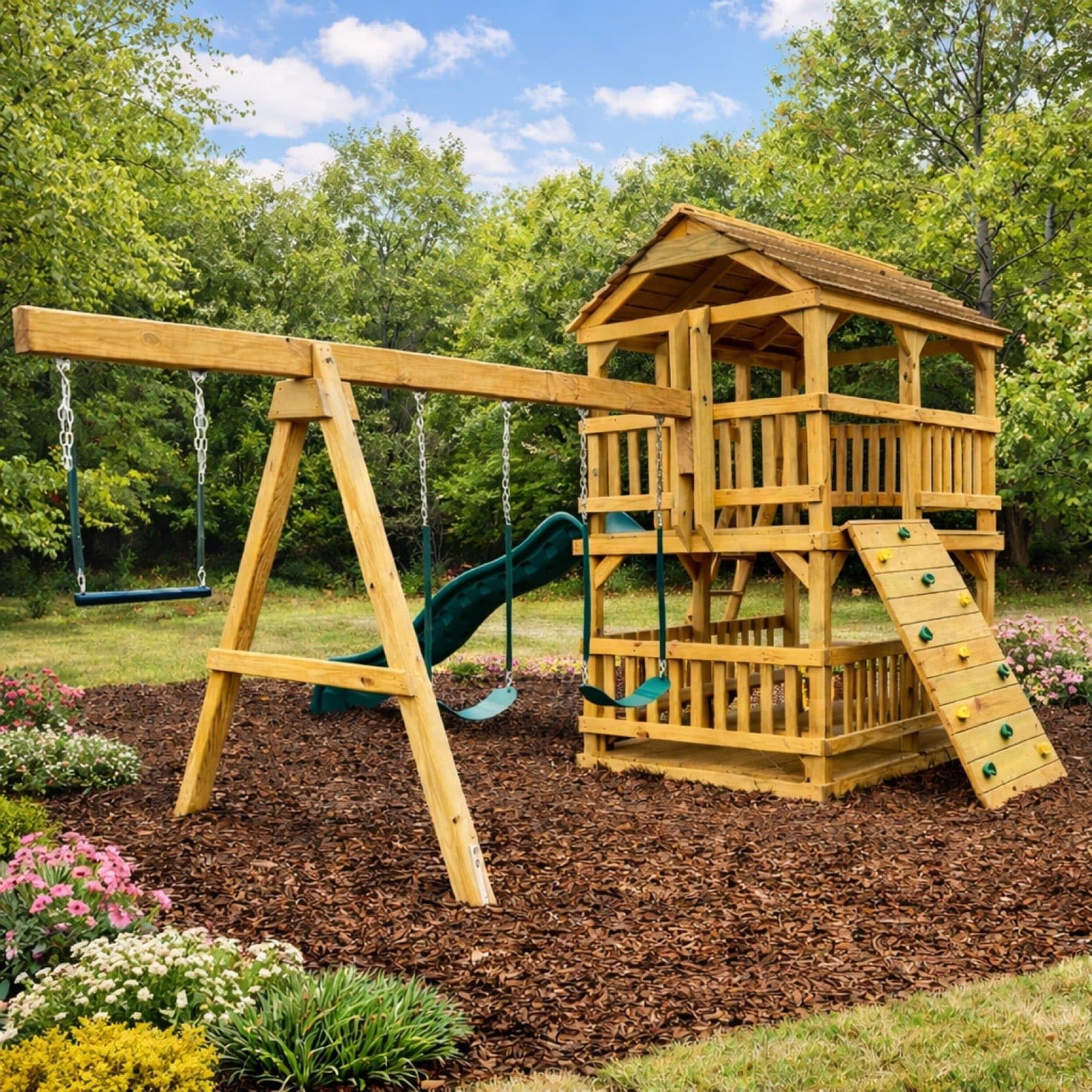 Playset Model 1700 — 5′ × 7′ tower