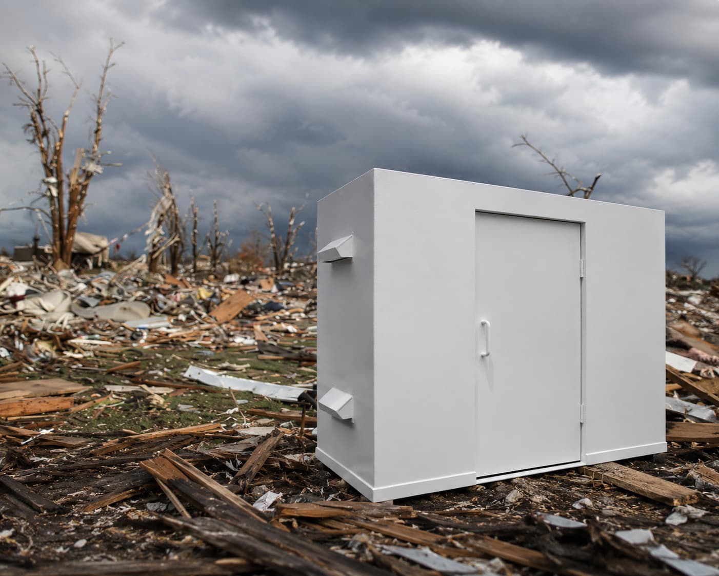 8×10 Storm Shelter — 10–14 people