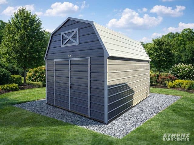 Metal Lofted Barn