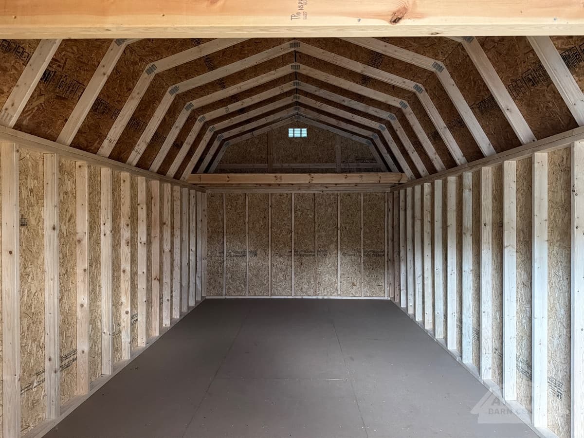 12x24 Painted Lofted Barn — photo 2