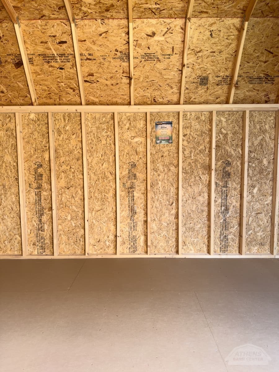 12x20 Side Lofted Barn — photo 3