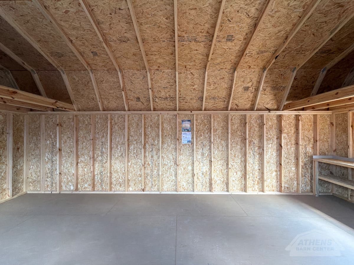 12x24 Painted Side Lofted Barn — photo 2