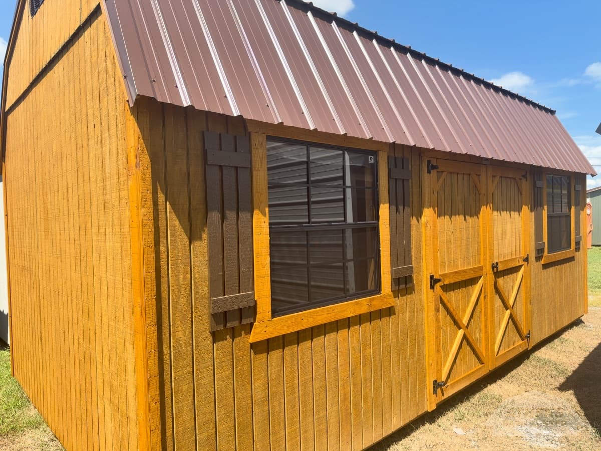 10x20 Side Lofted Barn — photo 1