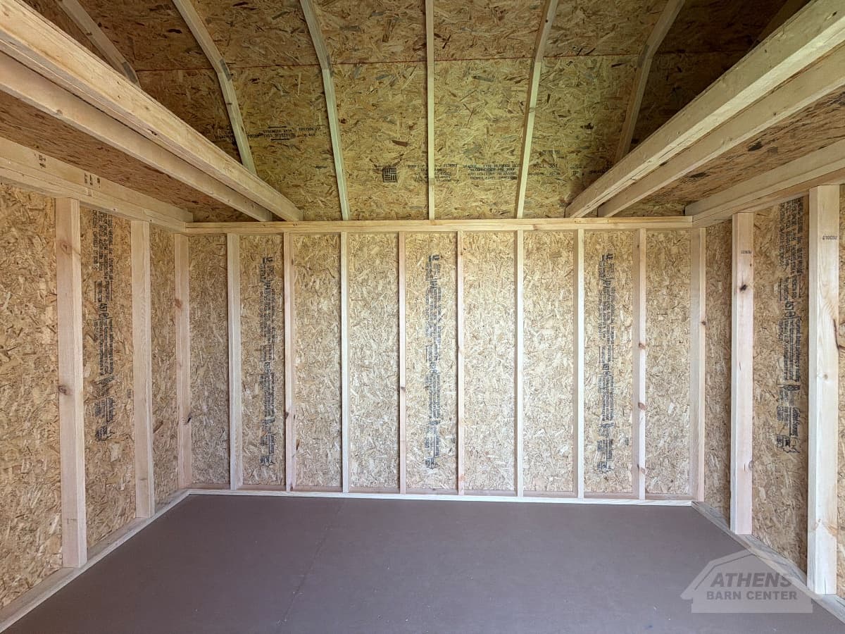 8x12 Side Lofted Barn — photo 3