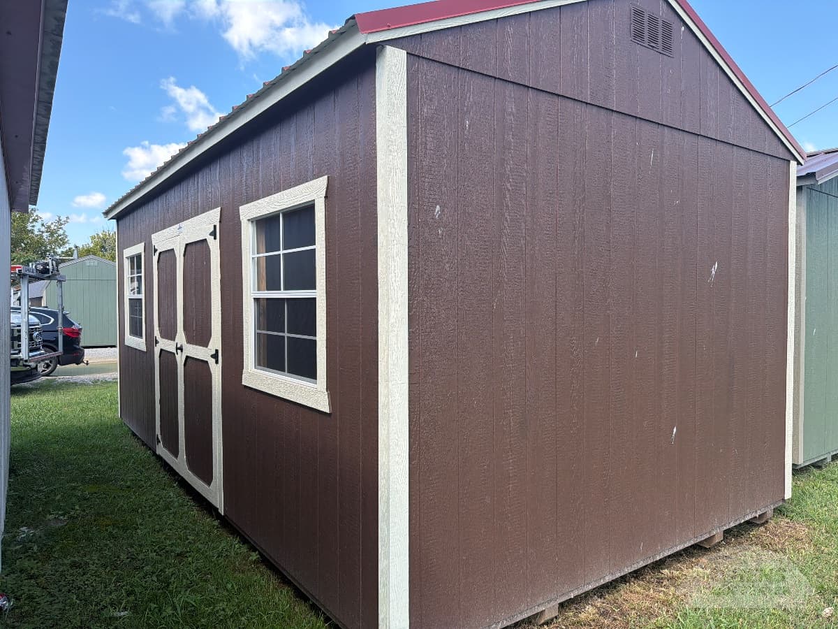 12x20 Painted Side Utility - 8' Walls