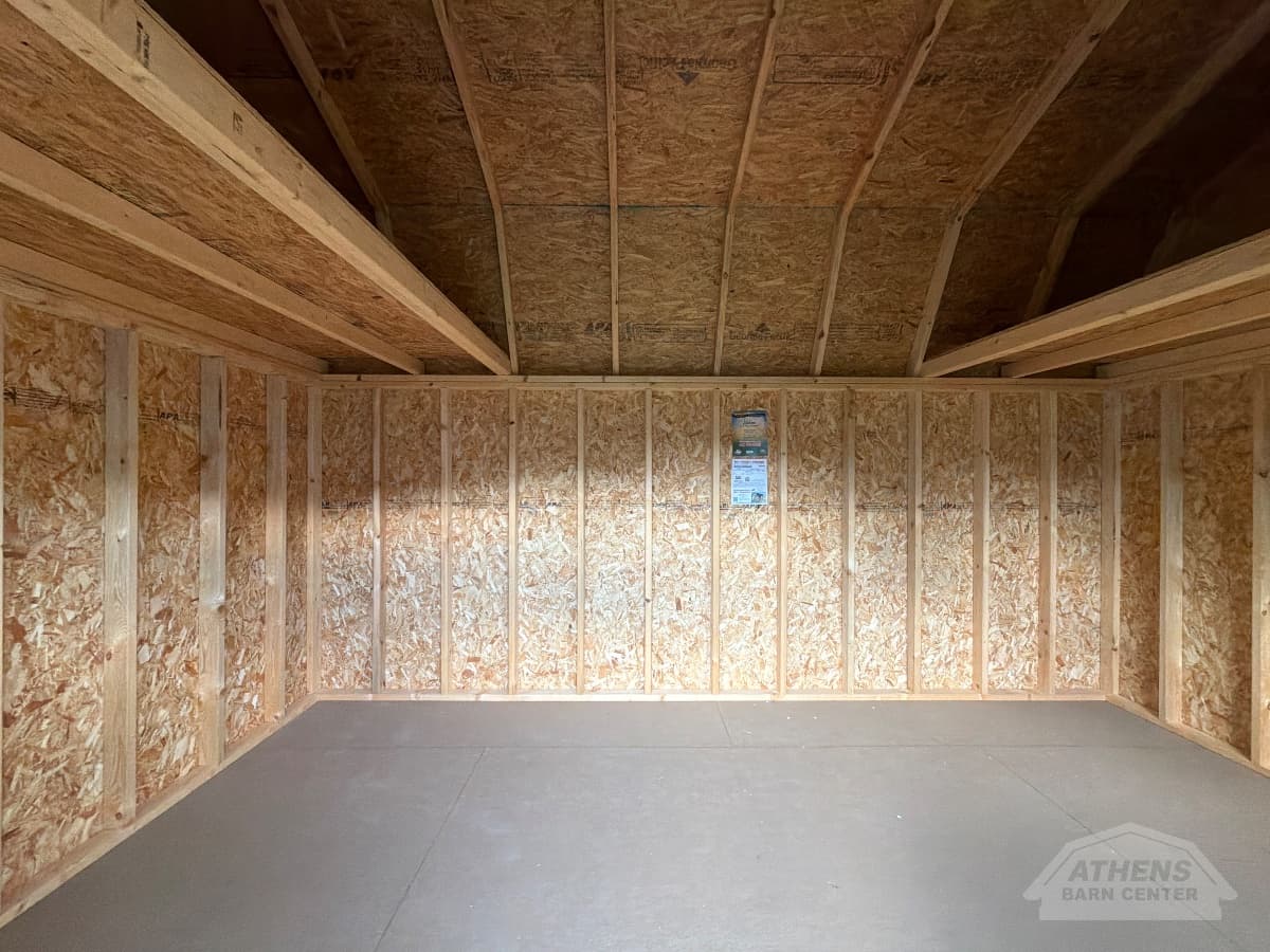 10x16 Painted Side Lofted Barn — photo 2