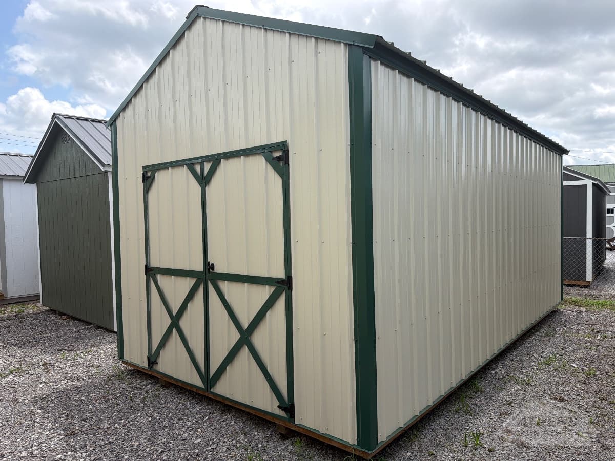 10x20 Vertical Metal Utility