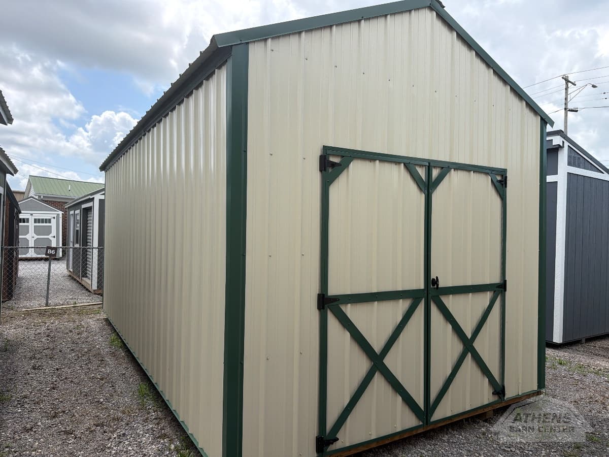 10x20 Vertical Metal Utility — photo 2