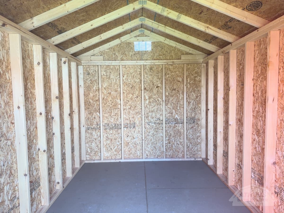 8x12 Painted Utility - 6'3" Walls — photo 2