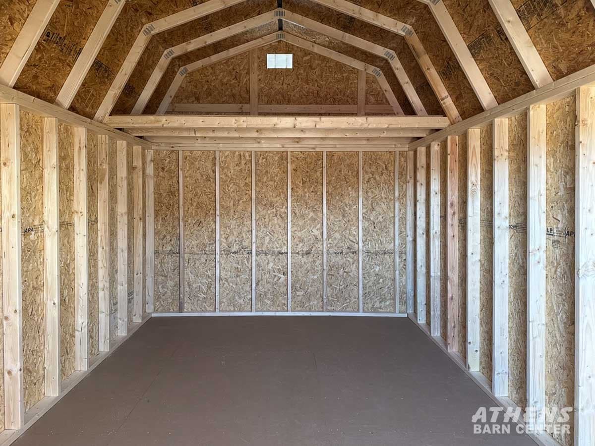10x16 Painted Lofted Barn — photo 2