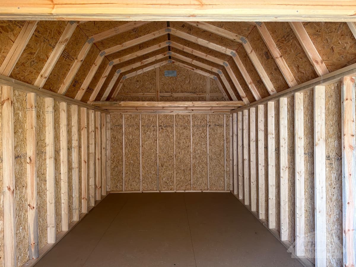 10x20 Painted Lofted Barn — photo 3