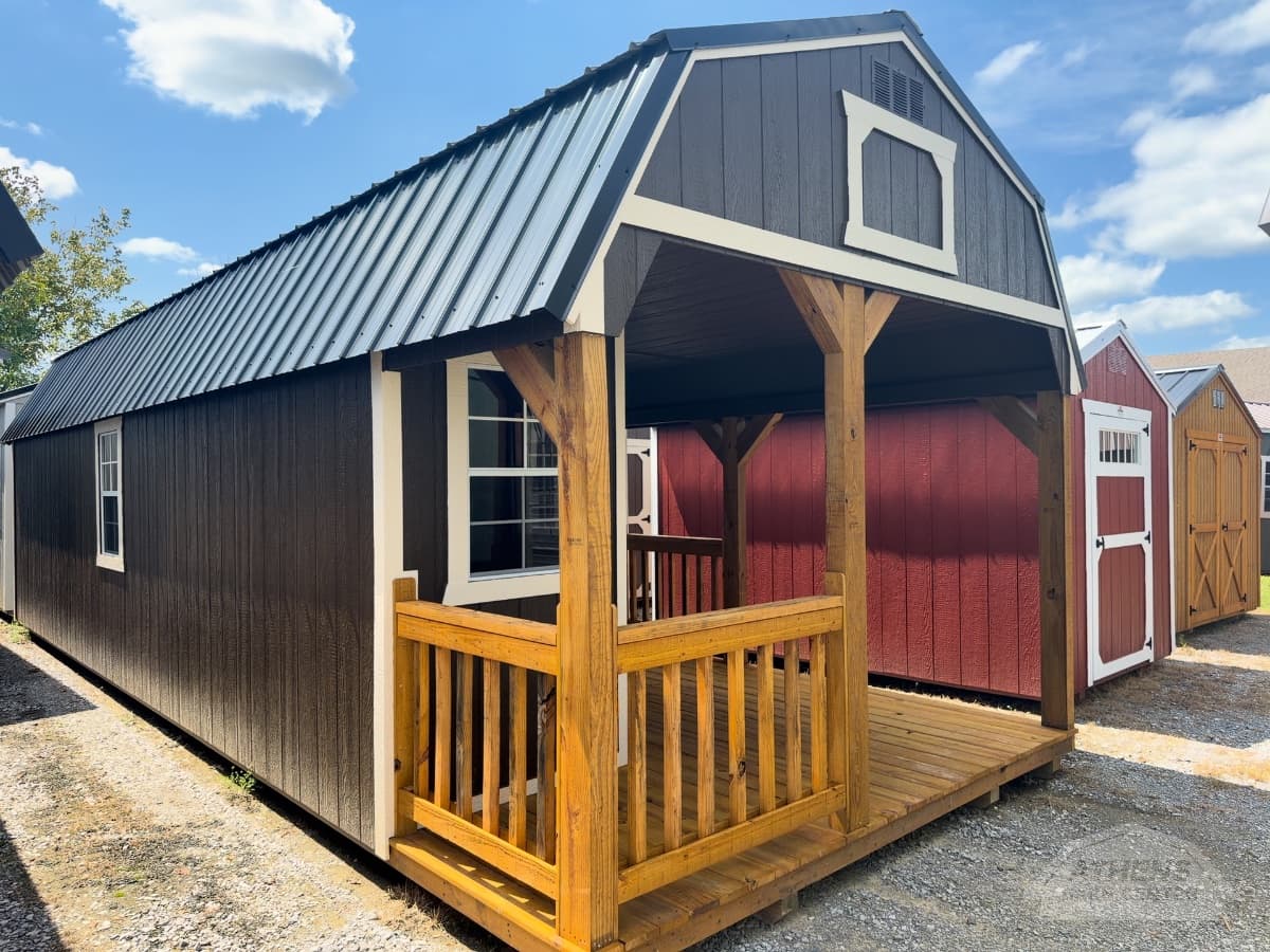 12x32 Deluxe Lofted Playhouse — photo 2