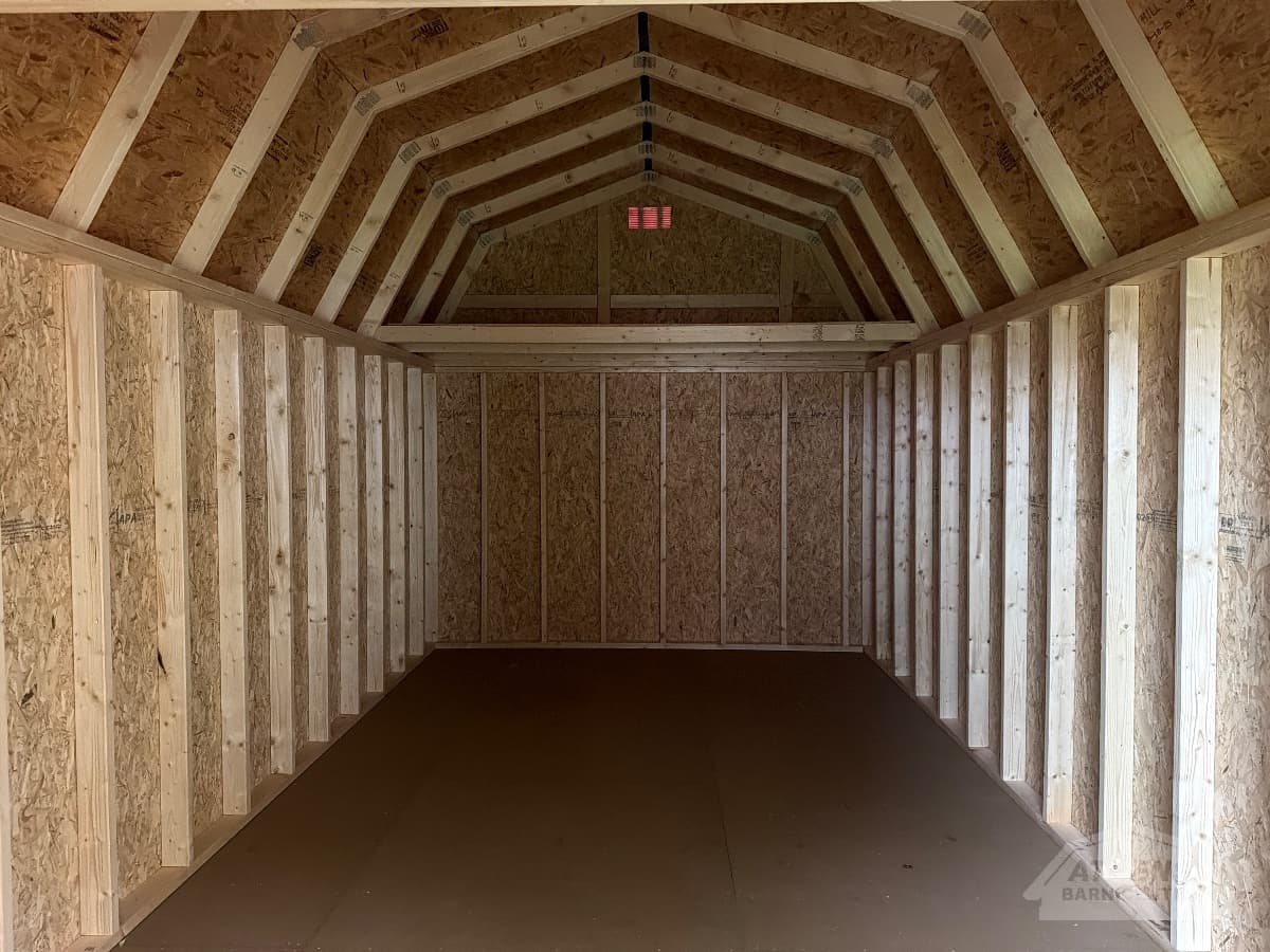 10x20 Painted Lofted Barn — photo 2