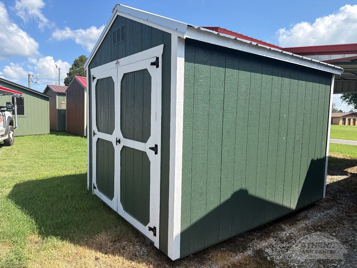 8x10 Painted Utility - 6'3" Walls