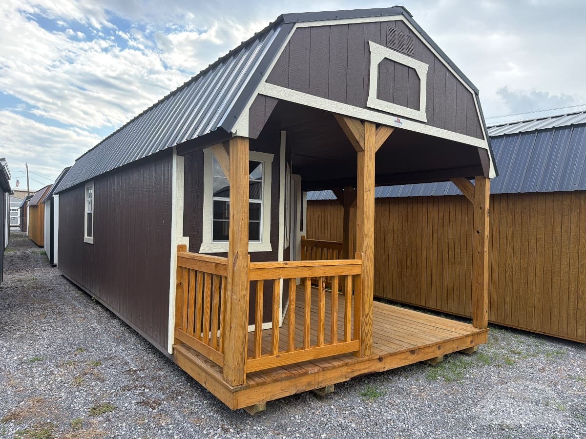 12x32 Deluxe Lofted Playhouse — photo 2