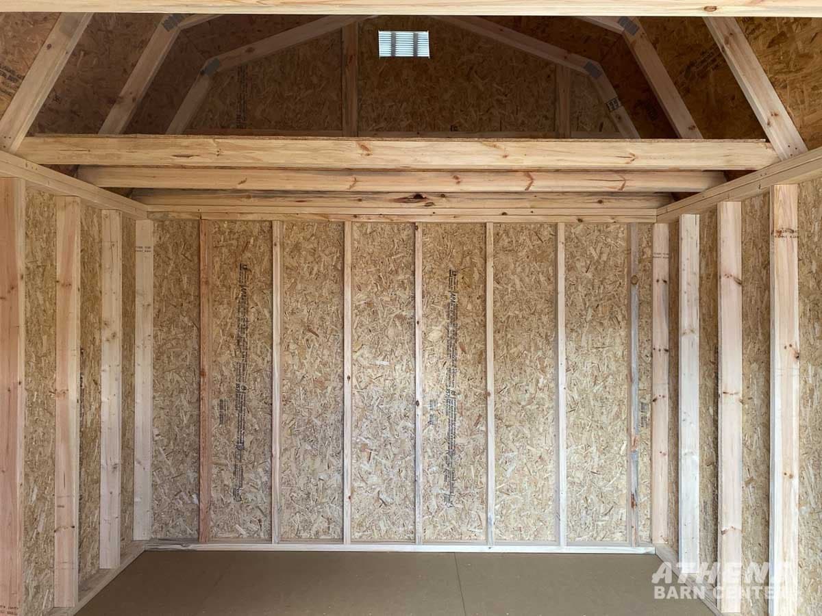 10x12 Painted Lofted Barn — photo 2