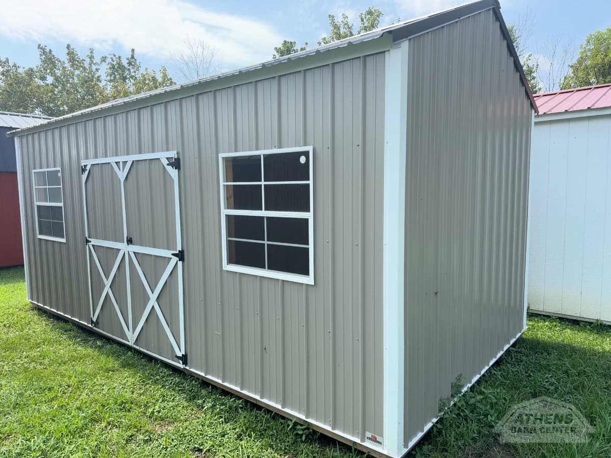 10x20 Vertical Metal Utility