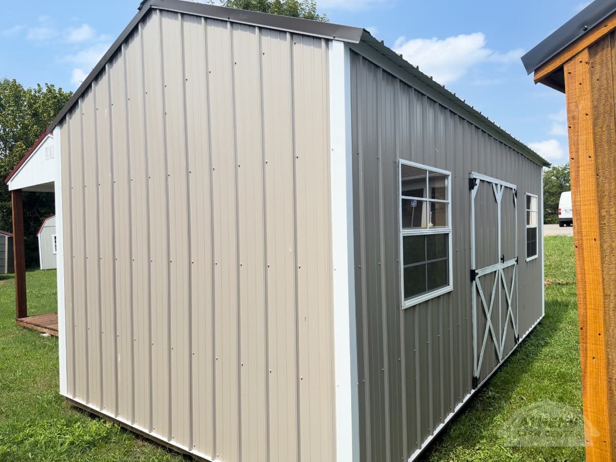 10x20 Vertical Metal Utility — photo 2