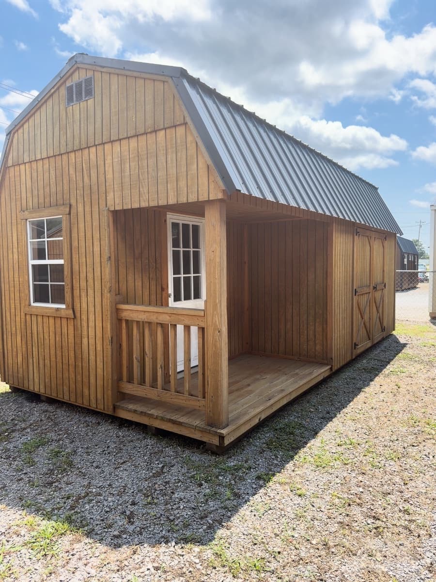 10x20 Side Lofted Playhouse — photo 1