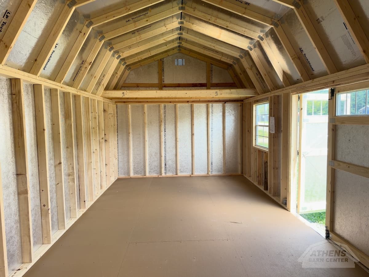 12x24 Side Lofted Barn — photo 4