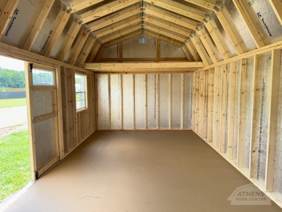 12x24 Side Lofted Barn — photo 5