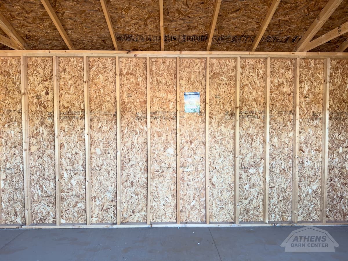12x20 Painted Side Utility Garage — photo 4
