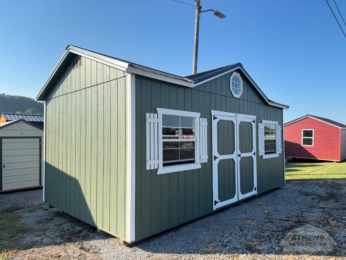 12x20 Painted Side Utility Garage