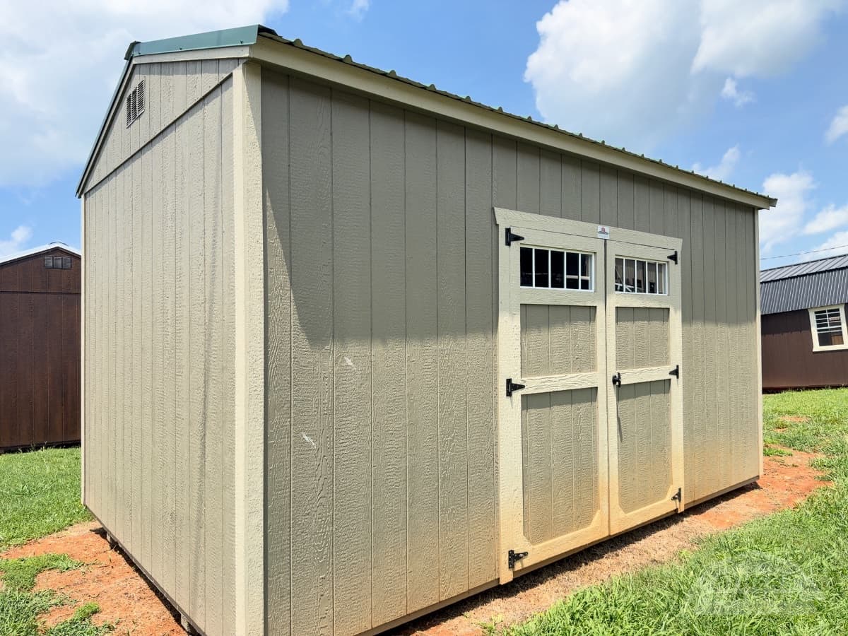 10x16 Painted Side Utility - 8' Walls — photo 2