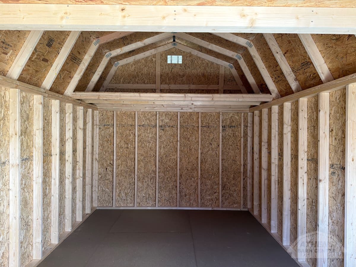 10x16 Painted Lofted Barn — photo 3