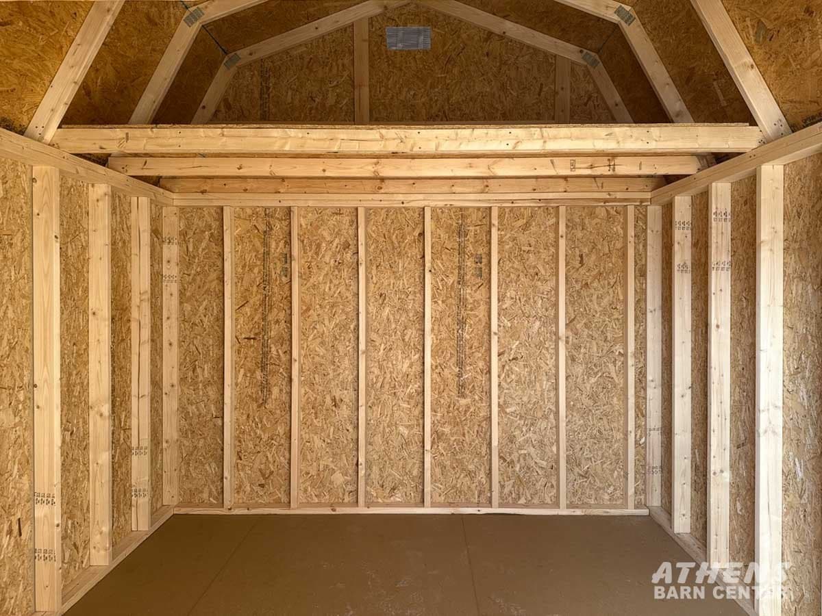10x12 Painted Lofted Barn — photo 2