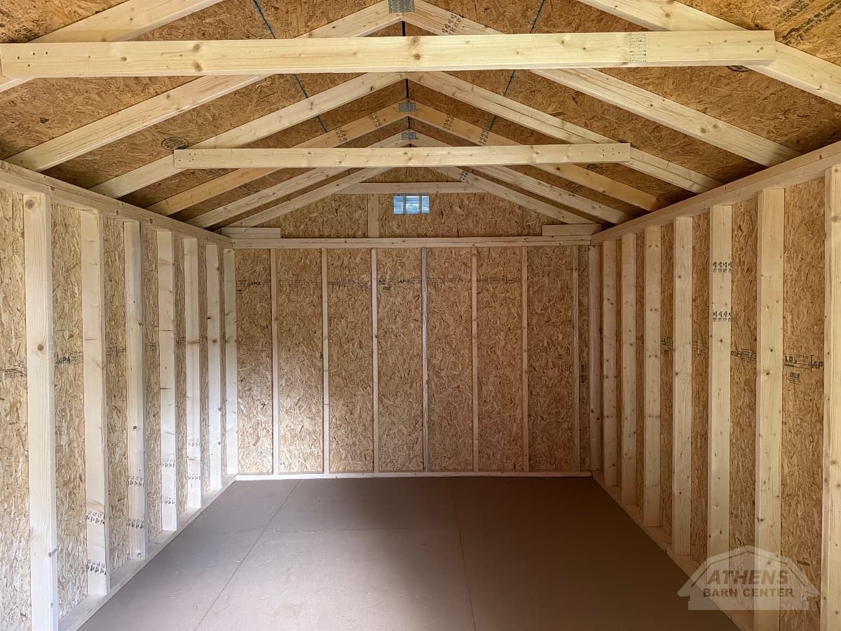 10x16 Painted Utility - 6'3" Walls — photo 2