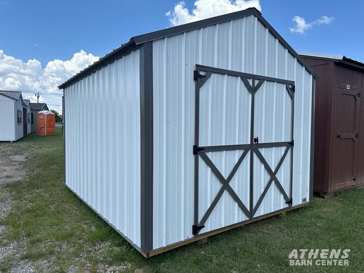 10x12 Vertical Metal Utility — photo 1