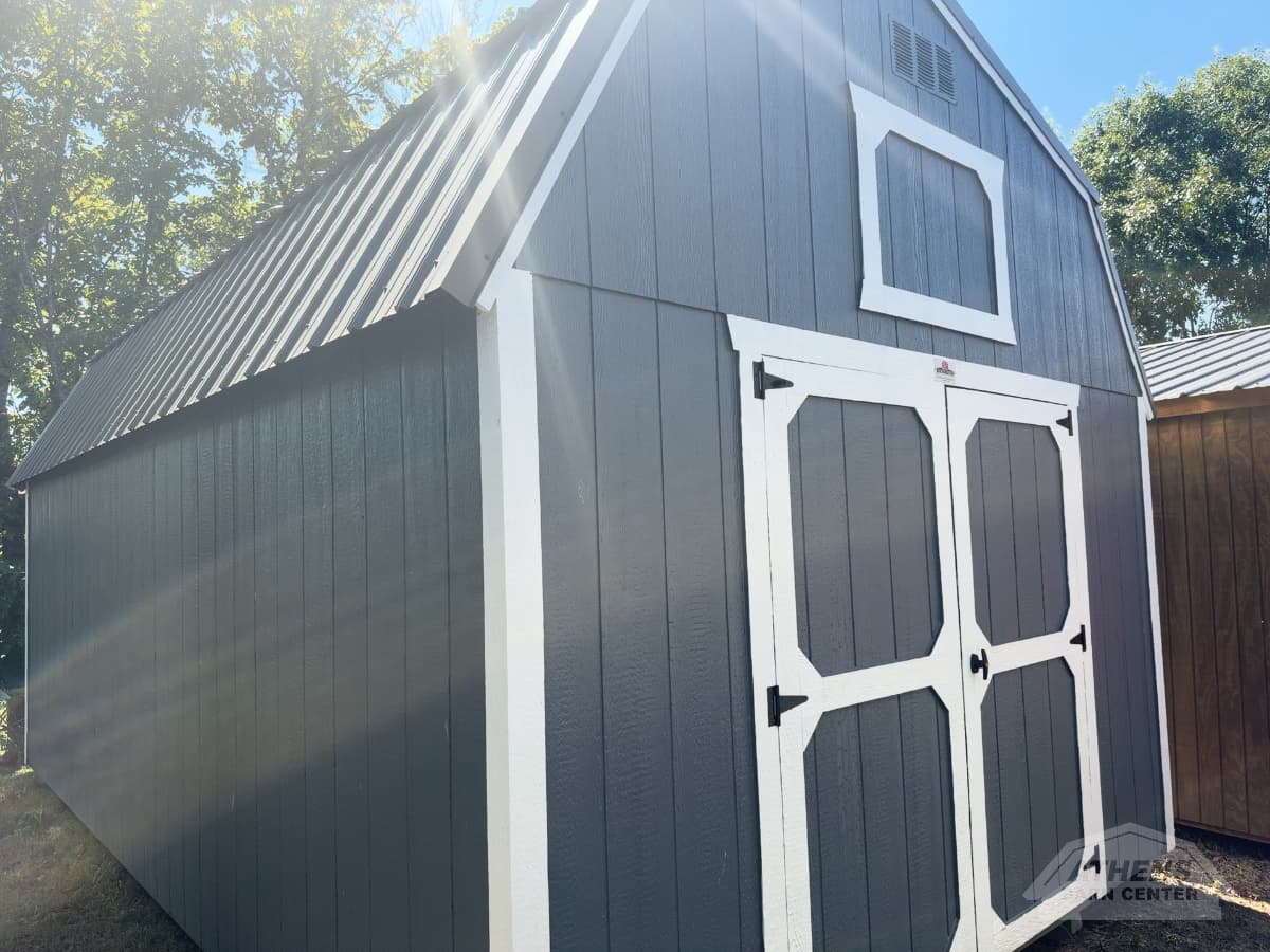 12x20 Painted Lofted Barn — photo 2