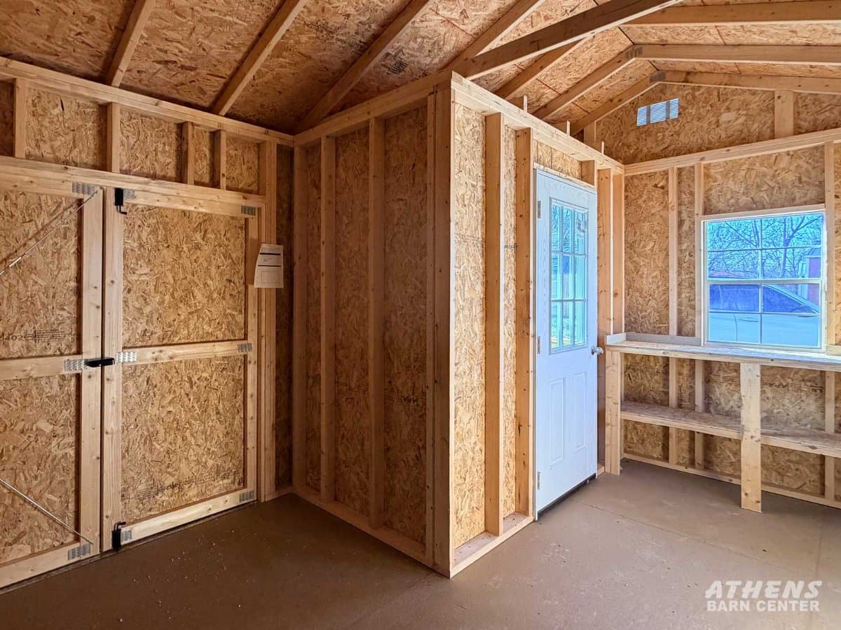 10x16 Painted Side Cabin — photo 2