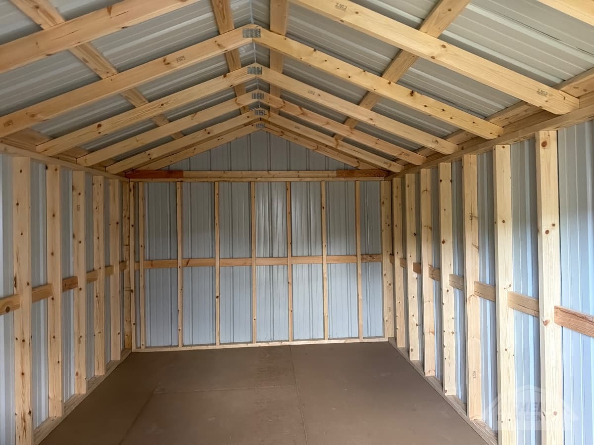 10x16 Vertical Metal Utility — photo 2