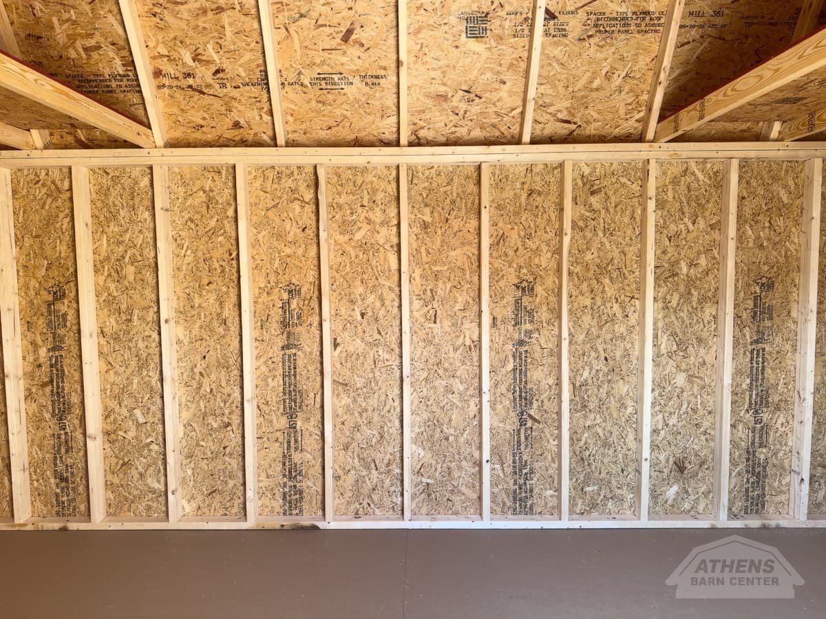 10x16 Side Lofted Barn — photo 3
