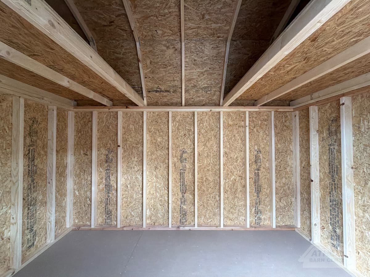 8x12 Side Lofted Barn — photo 2