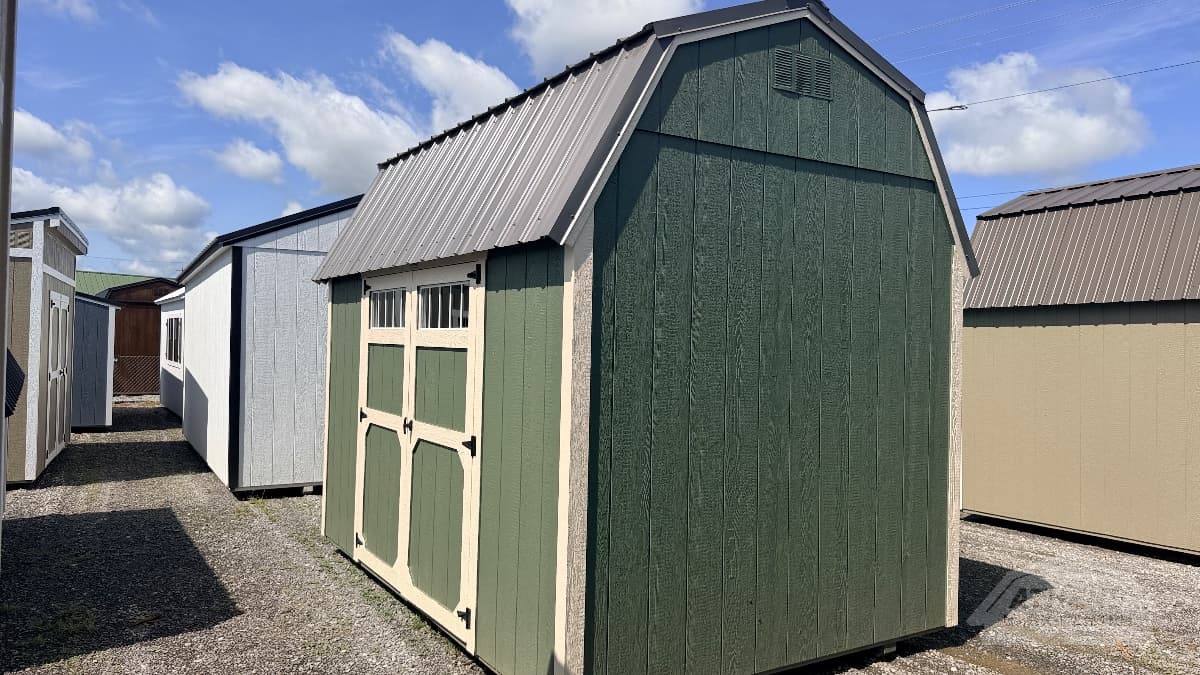8x12 Side Lofted Barn — photo 3