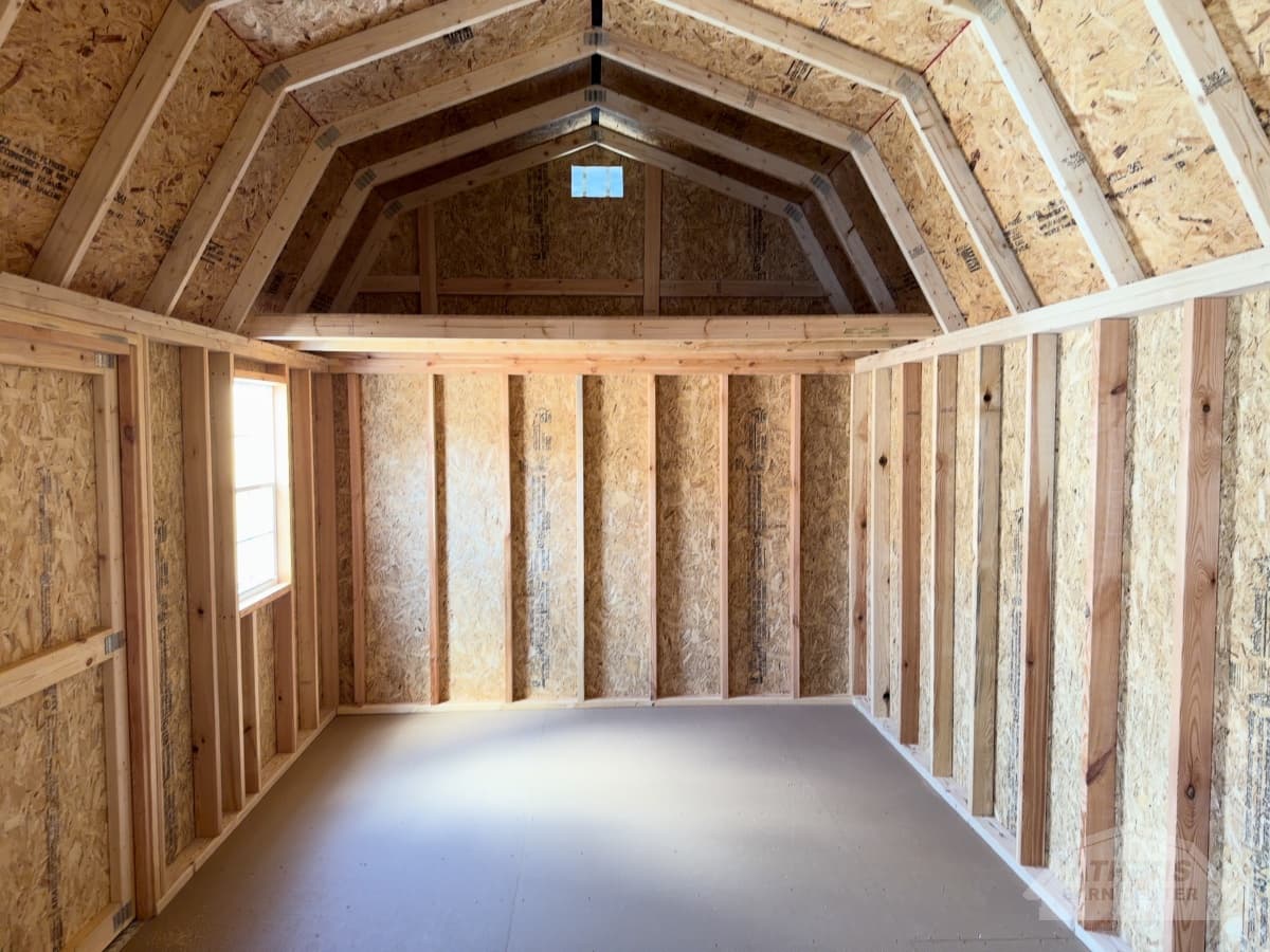 10x20 Side Lofted Barn — photo 4