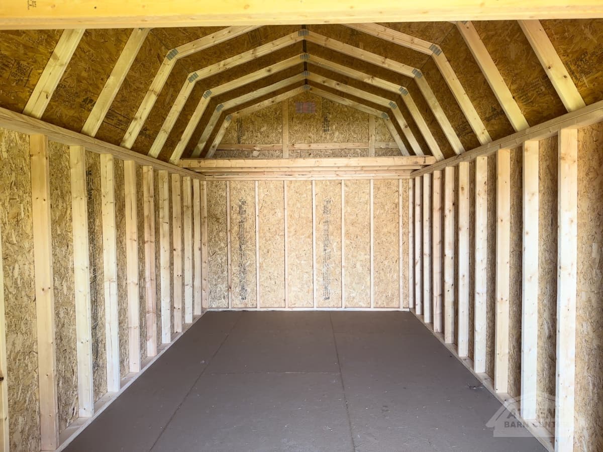10x20 Painted Lofted Barn — photo 2