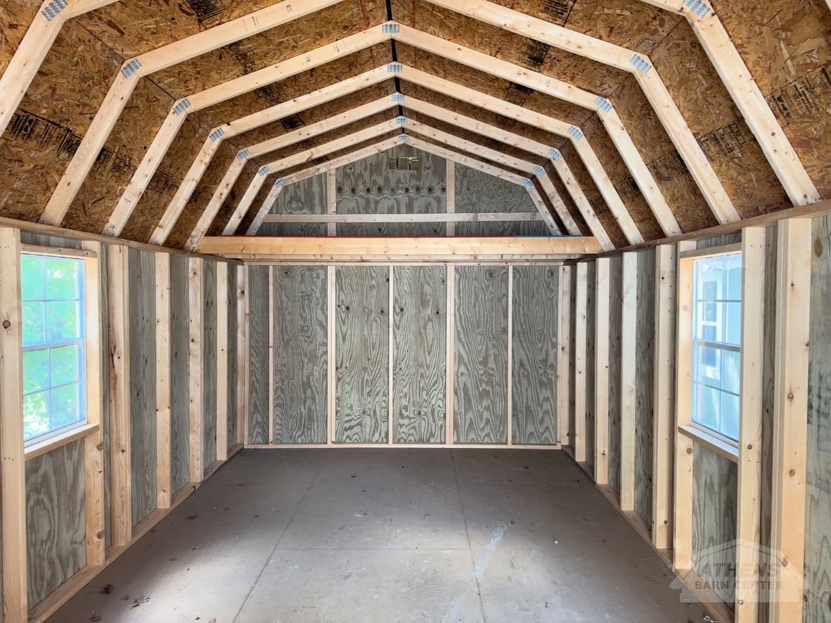 12x24 Lofted Barn Cabin — photo 3
