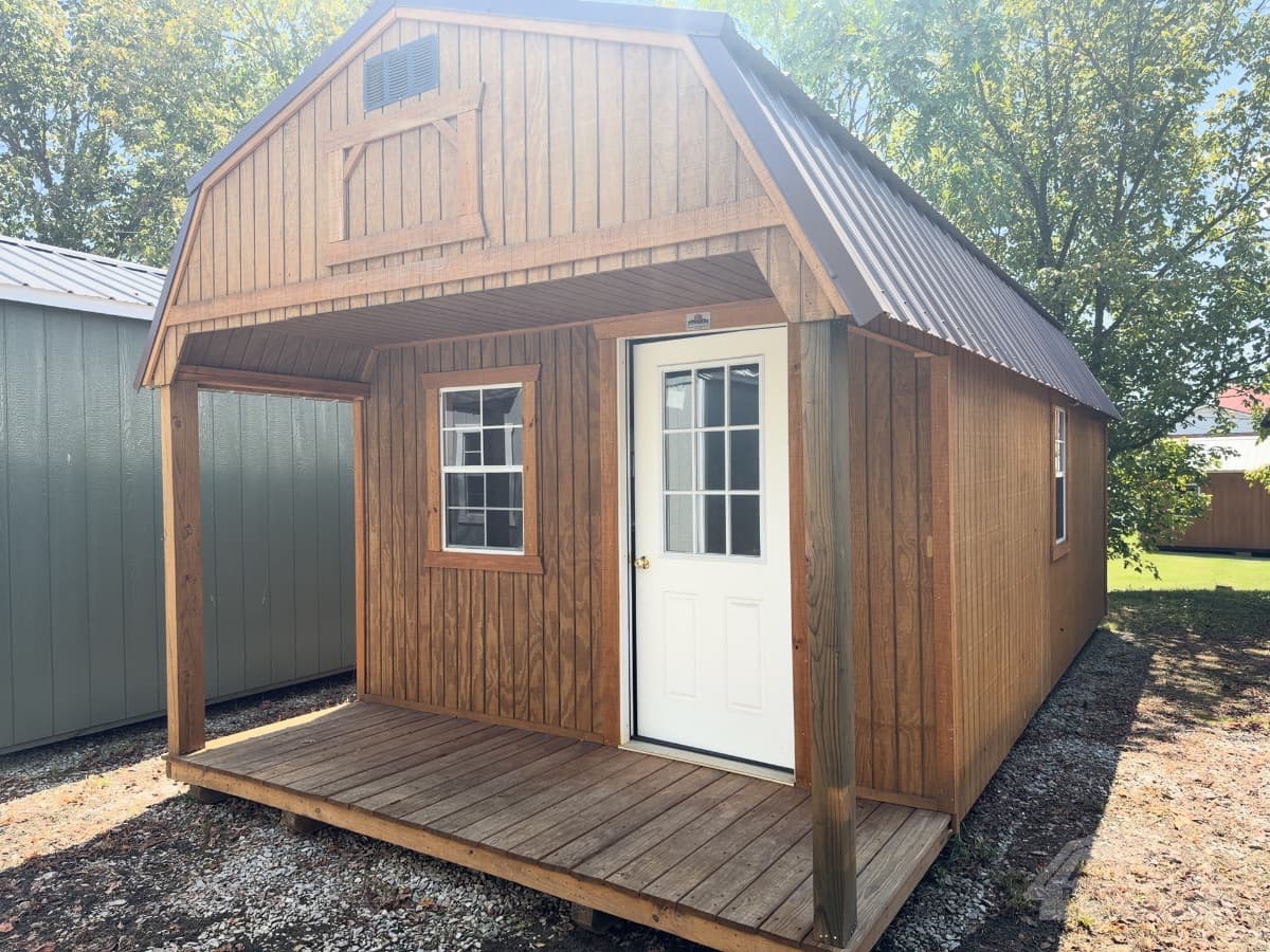 12x24 Lofted Barn Cabin — photo 2