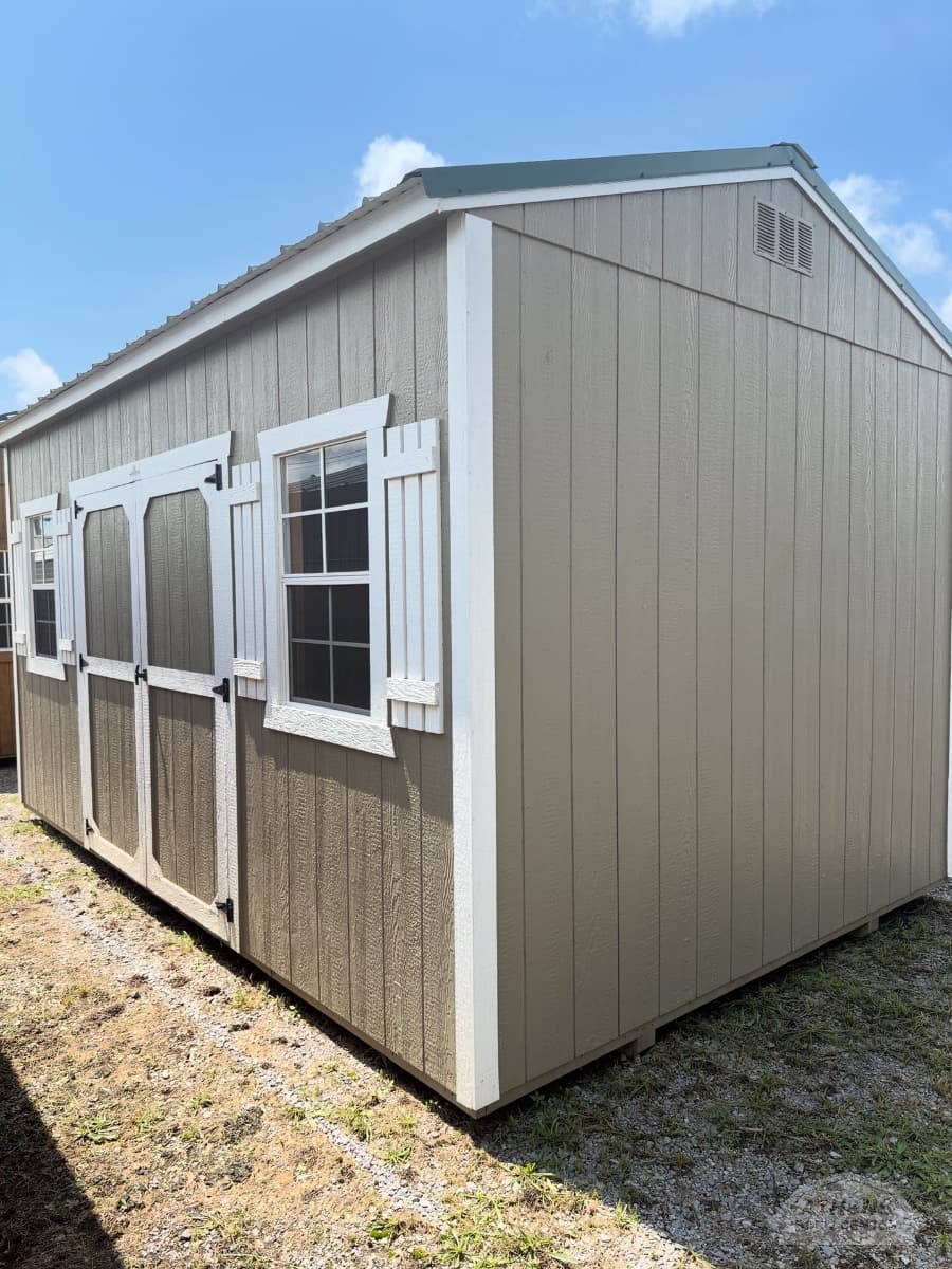 10x16 Painted Side Utility - 8' Walls — photo 2