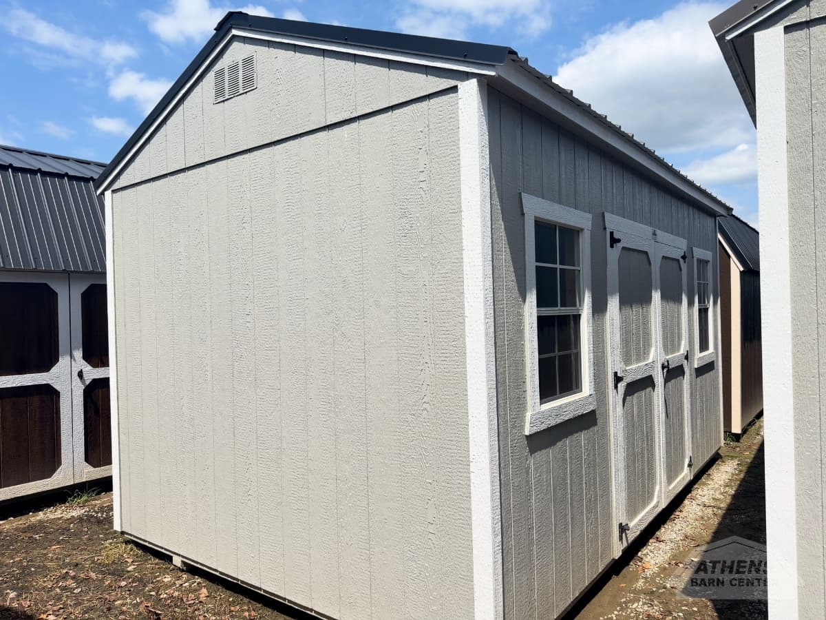 10x16 Painted Side Utility - 8' Walls — photo 1