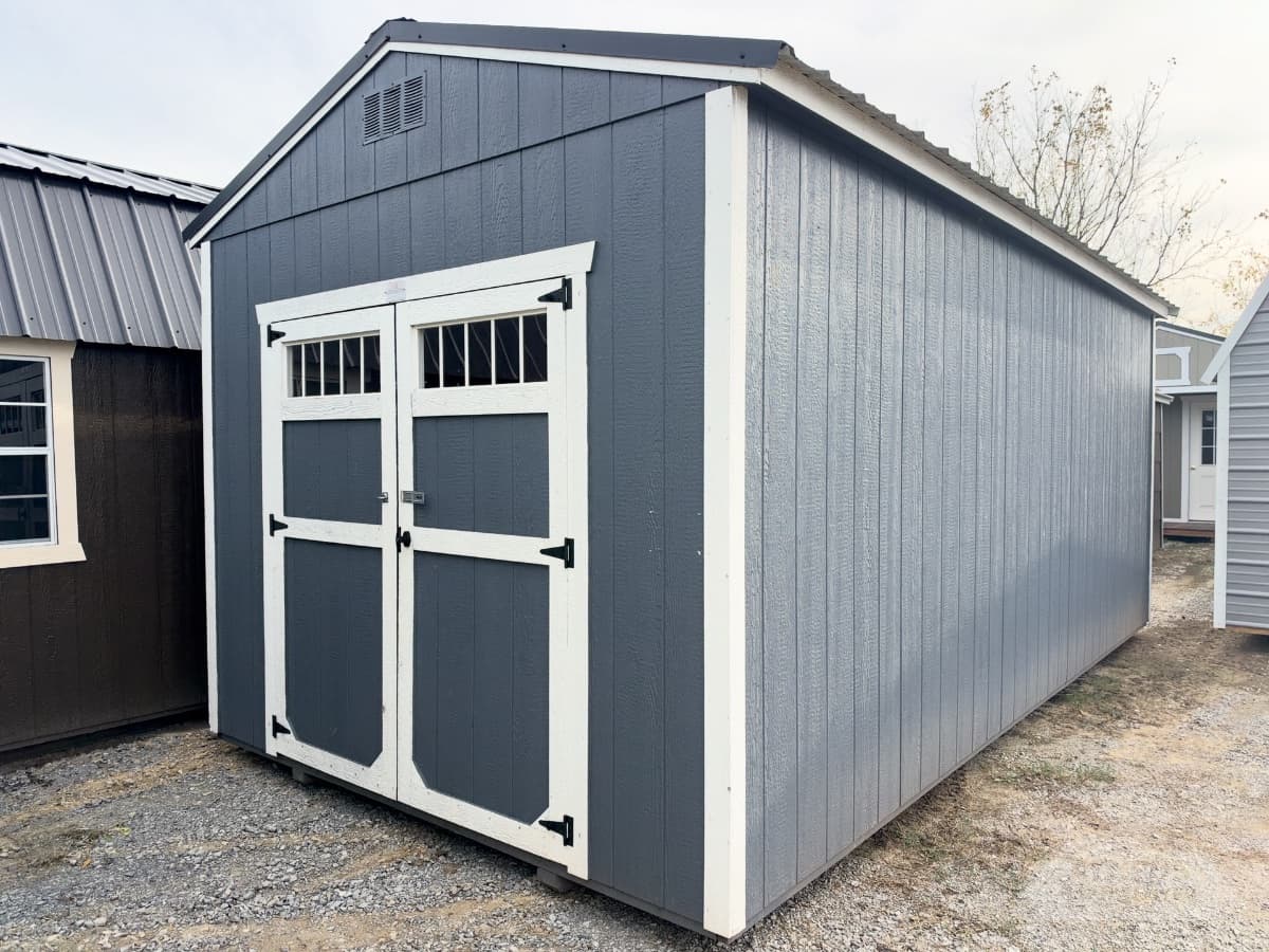 10x20 Painted Utility - 8' Walls — photo 1